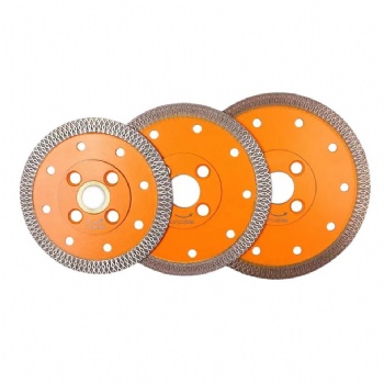 OEM High quality diamond Saw Blade disk 115/125/180/230mm Mesh Thin Turbo Cutting Saw Blade For Porcelain Tile Cutting Disc