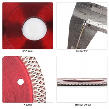 Super Thin Diamond Porcelain Cutting Blade Tile Blade  for Cutting Porcelain Tiles Granite