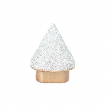 M10, M14, 5/8''-11, M16 Counter Sink Drilling Cone Porcelain Diamond drill Cone Ceramic Milling Cone