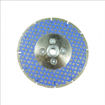 High-quality electroplated cutting disc for precision cuts